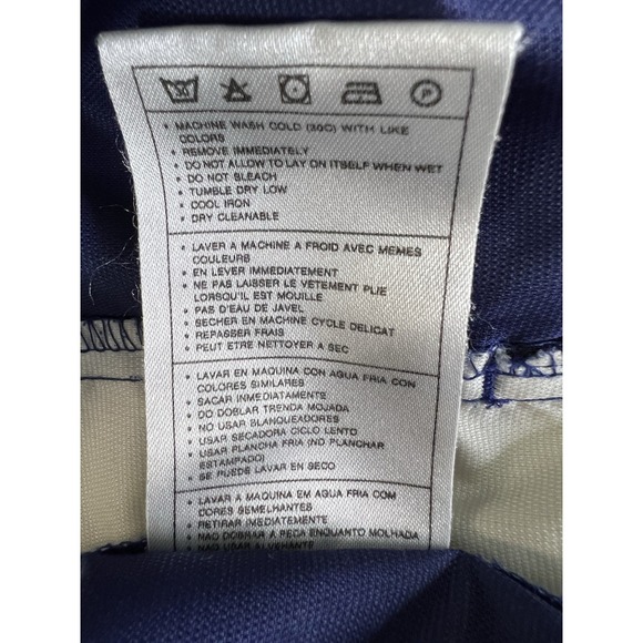 VTG Nike Blue Ashe 1/2 Zip Hooded‎ Windbreaker Jacket Rare Adult Sz  XXL Y2K - Picture 8 of 9